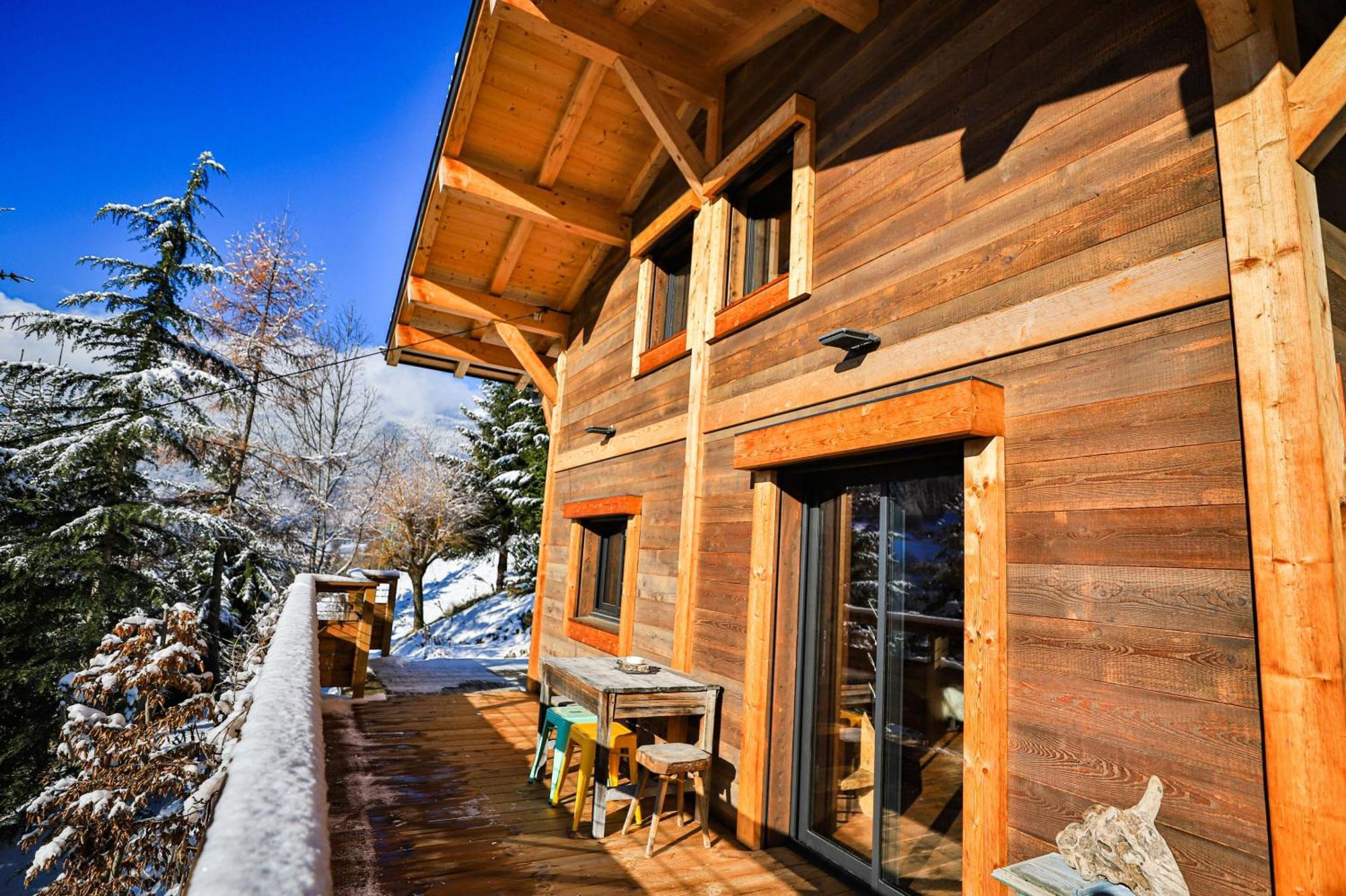 Le Noisetier - Mini Chalet 2 Pers - 2Min La Clusaz - Aravistour Villa Saint-Jean-de-Sixt Dış mekan fotoğraf